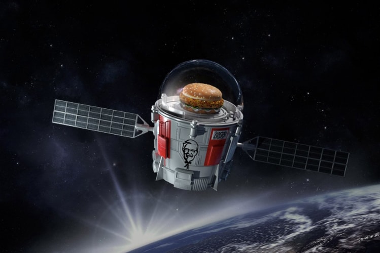 Watch KFC Launch Its Crispy Zinger Chicken Sandwich to Space