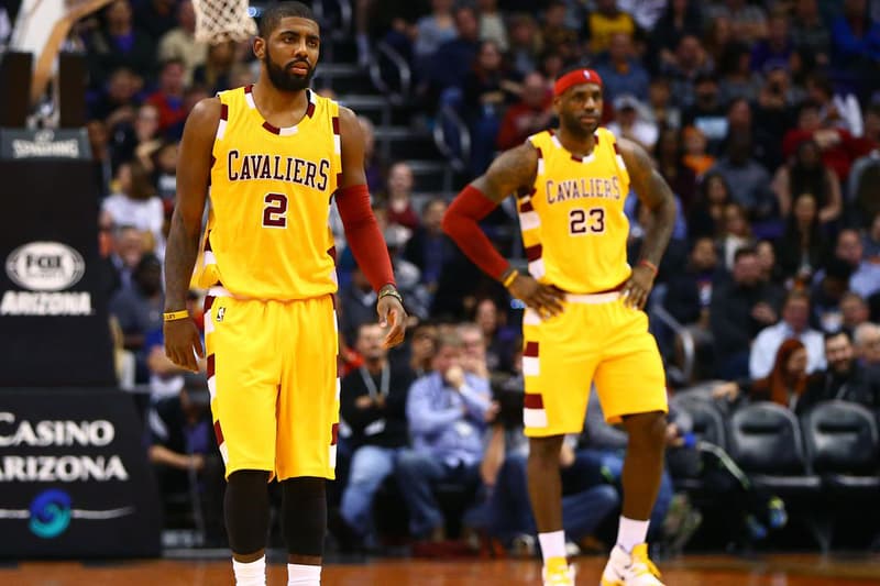 Kyrie Irving LeBron James Cleveland Cavaliers