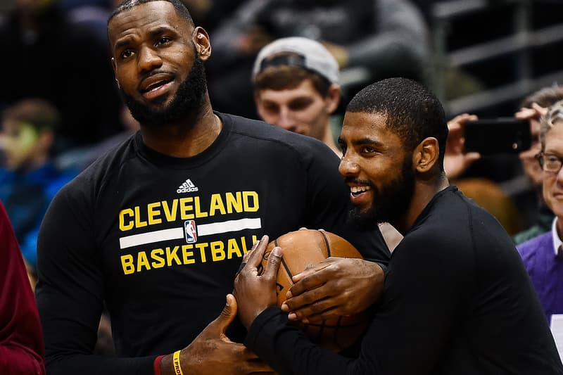 Kyrie Irving Request Trade seek rumor Cleveland Cavaliers NBA LeBron James 2017 summer july cavs basketball wants
