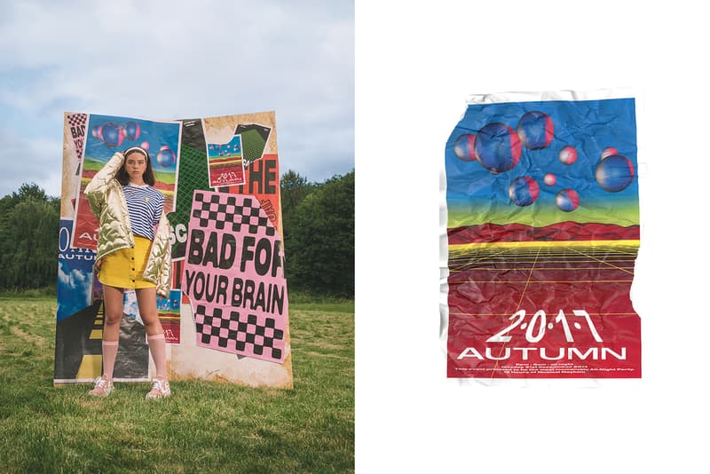 Lazy Oaf 2017 Fall Collection Lookbook laze BAD FOR YOUR BRAIN rave acid house music uk