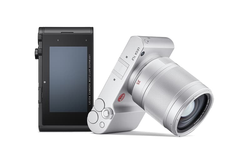 Leica TL2 Mirrorless Camera 24MP Silver Black iOS Android Smartphone App aluminum silver