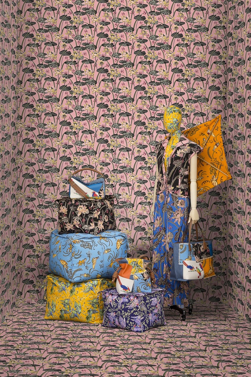 Loewe Ibiza Collection Floral Print Collection