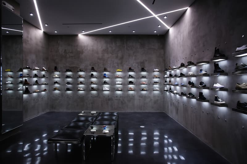 LOIT LA Store Launch Sneaker Wall