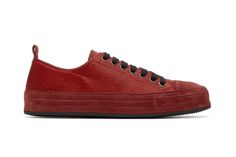 red luxury sneakers