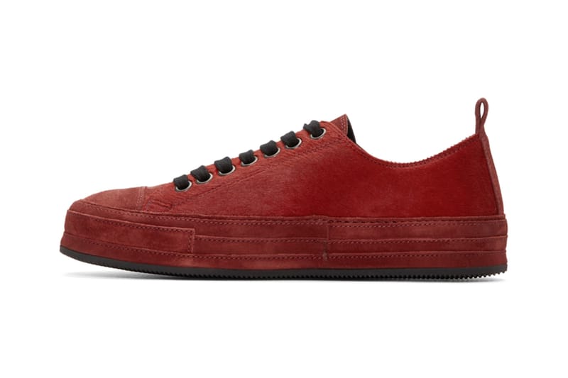 red luxury sneakers