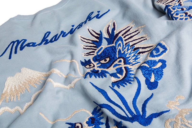 maharishi Golden Dragon sweatshirts sweatpants shirts tops clothing fashion style series collection capsule black brown blue