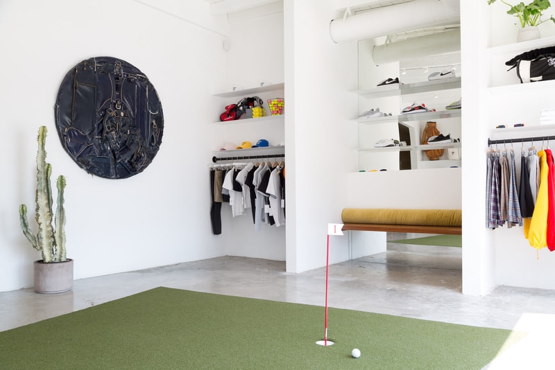 Malbon Golf clothing store fashion style fairfax los angeles california nike bags caddy clubs visors shirts sweatshirts gloves