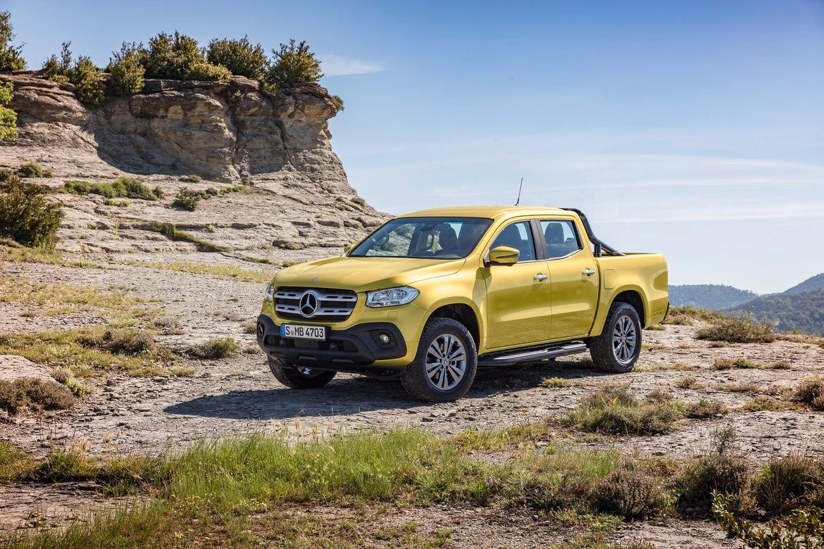Mercedes Benz X Class Pickup Truck Unveiling Premiere First Ever