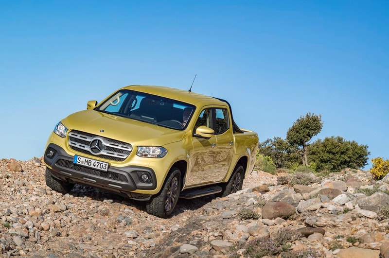 Mercedes Benz X Class Pickup Truck Unveiling Premiere First Ever