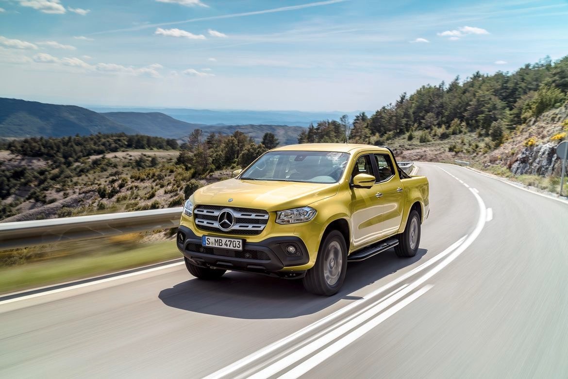 Mercedes Benz X Class Pickup Truck Unveiling Premiere First Ever