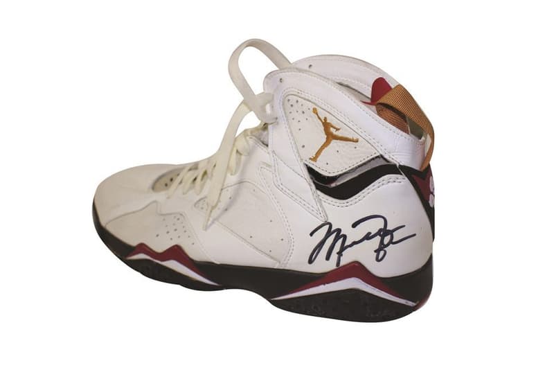 Michael Jordan Game Worn Air Jordan 7