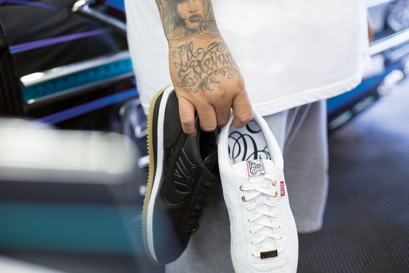 Mister Cartoon Nike Cortez Navy White Black Gum 2017