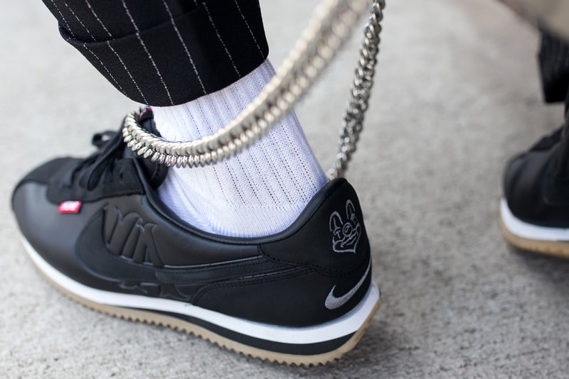 Mister Cartoon Nike Cortez Navy White Black Gum 2017
