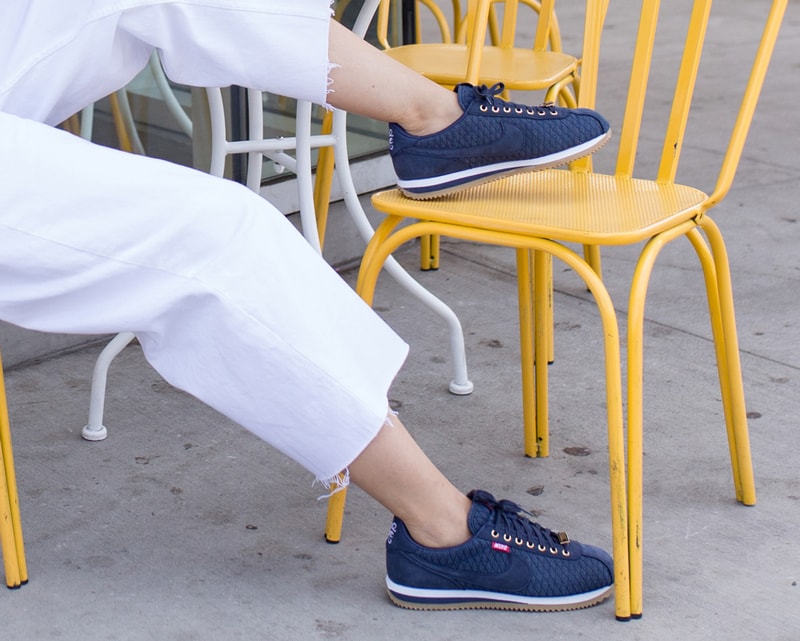 Mister Cartoon Nike Cortez Navy White Black Gum 2017