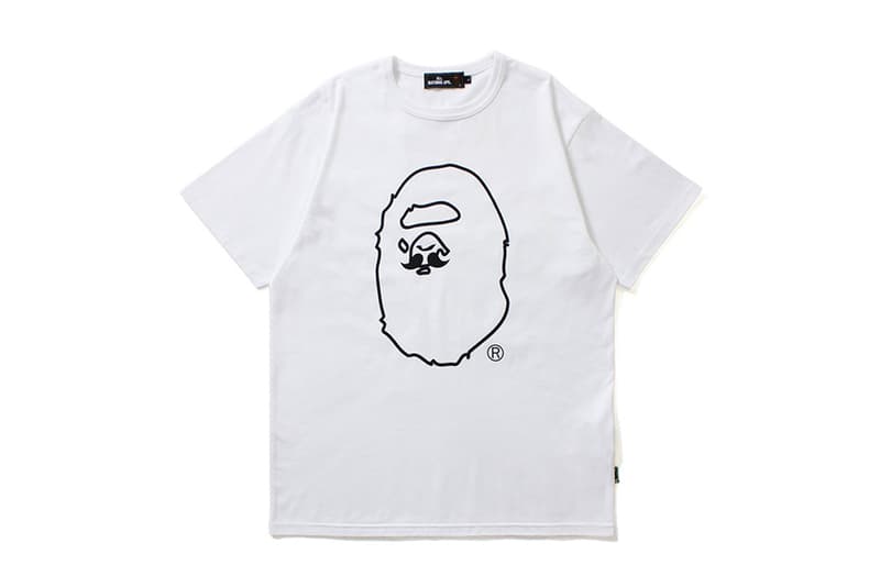 Mr Bathing Ape 2017 Fall Winter Collection BAPE Mustache Sweatshirt T Shirt Button Down Cap Hat Snapback