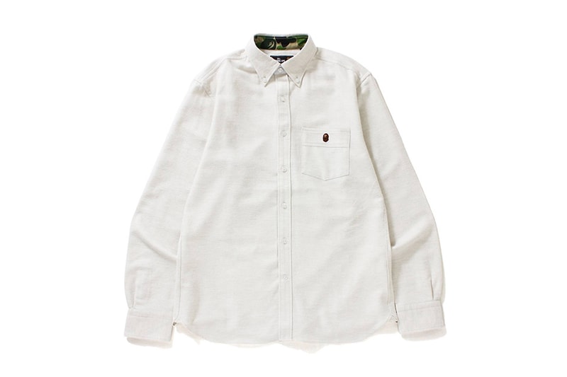 Mr Bathing Ape 2017 Fall Winter Collection BAPE Mustache Sweatshirt T Shirt Button Down Cap Hat Snapback