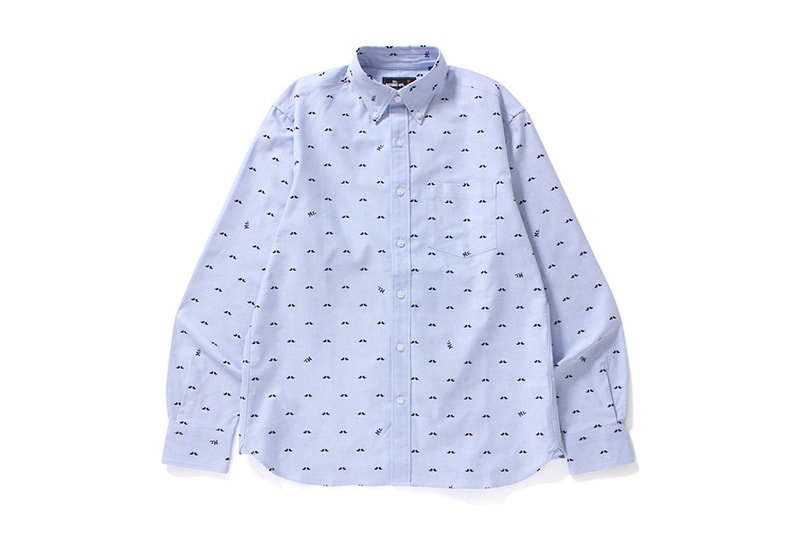 Mr Bathing Ape 2017 Fall Winter Collection BAPE Mustache Sweatshirt T Shirt Button Down Cap Hat Snapback