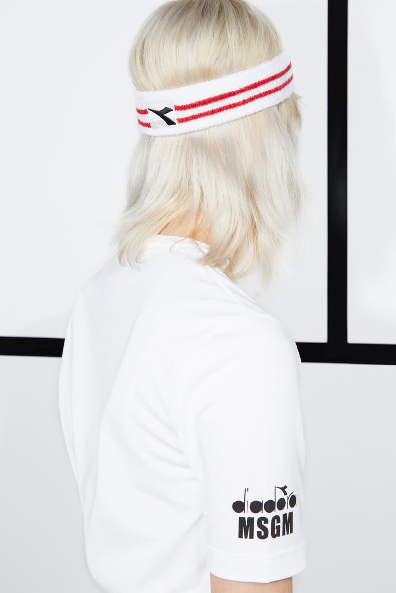 MSGM Diadora 2017 Summer Tennis Collaboration Borg McEnroe