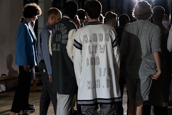 Backstage at N.HOOLYWOOD's Clean 2018 Spring/Summer Show