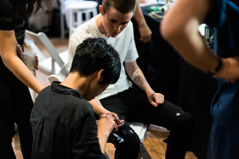 N.HOOLYWOOD 2018 Spring/Summer Backstage