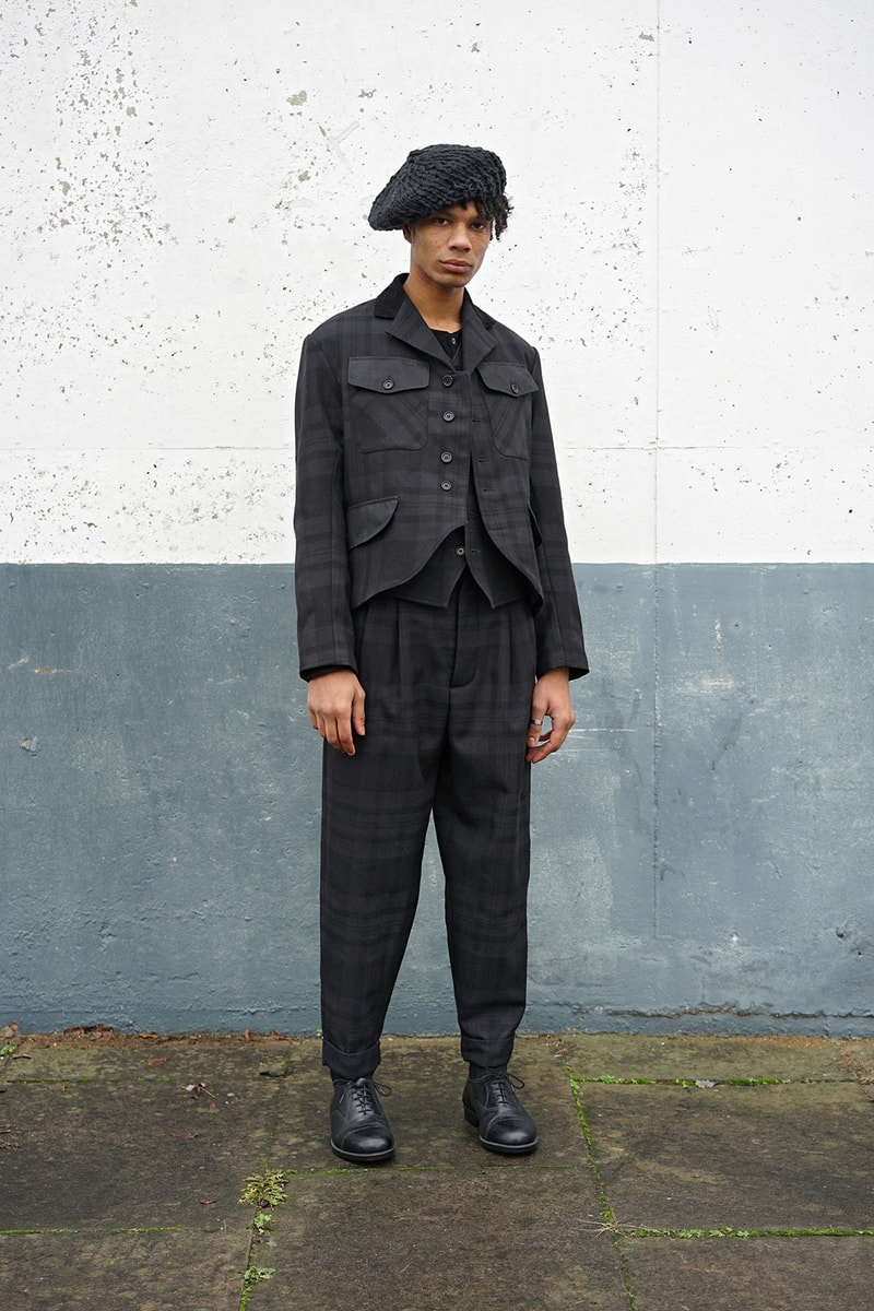 Nicholas Daley 2017 Fall Winter Blackwatch Collection Lookbook