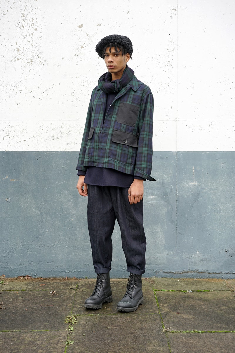 Nicholas Daley 2017 Fall Winter Blackwatch Collection Lookbook