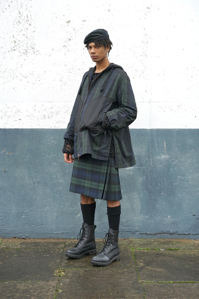 Nicholas Daley 2017 Fall Winter Blackwatch Collection Lookbook