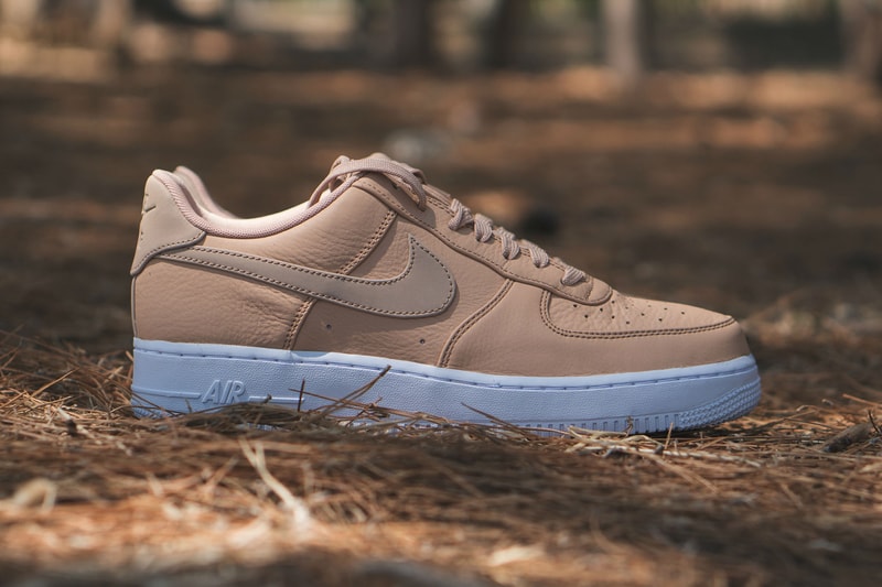 Nike Air Force 1 07 Low Premium Vachetta Tan Leather Sneakers Shoes Footwear July 2017 Summer Release Date Info