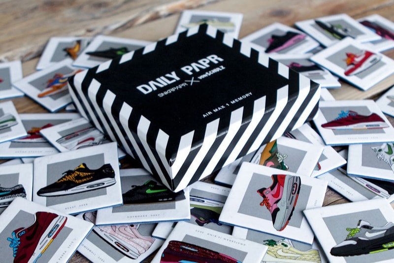 Snkrpapr Von Schulz Nike Air Max 1 Memory Game Dailypapr
