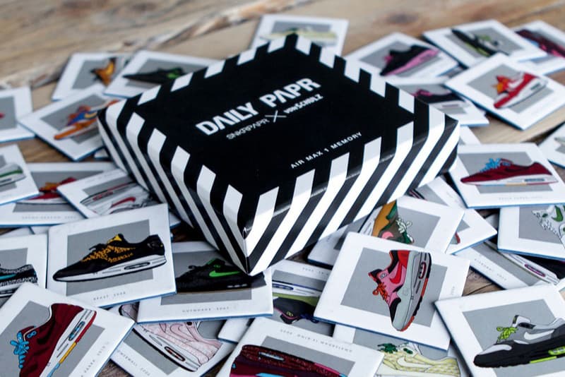 Snkrpapr Von Schulz Nike Air Max 1 Memory Game Dailypapr