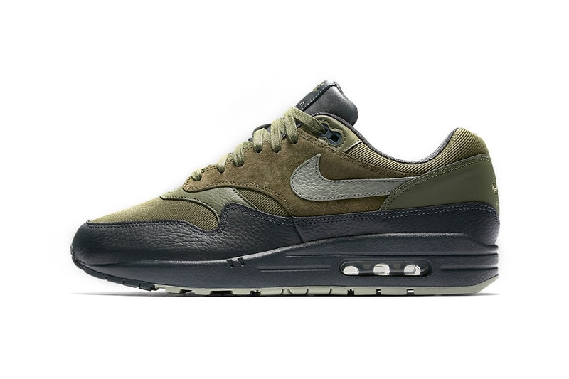 Nike Air Max 1 Premium Dark Stucco Colorway Footwear Shoes Sneakers
