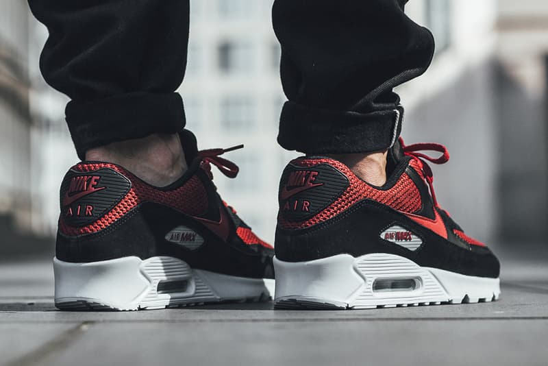 Nike Air Max 90 Essential Tough Red Colorway Hypebeast
