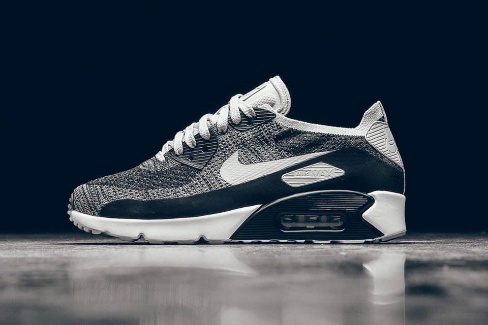 Nike Air Max 90 Ultra Flyknit & White |
