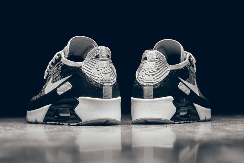 Nike Air Max 90 Ultra 2.0 Flyknit Black & White