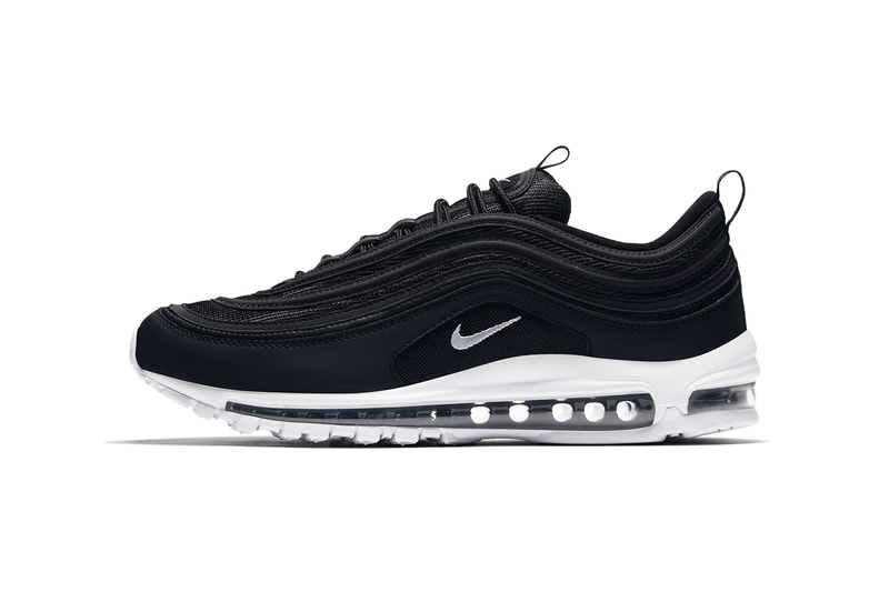 Nike Air Max 97 OG Black Triple White Sneakers Shoes Footwear 2017 August 1 Release Date Info