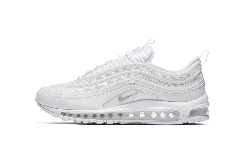 Nike Air Max 97 OG Black Triple White Sneakers Shoes Footwear 2017 August 1 Release Date Info
