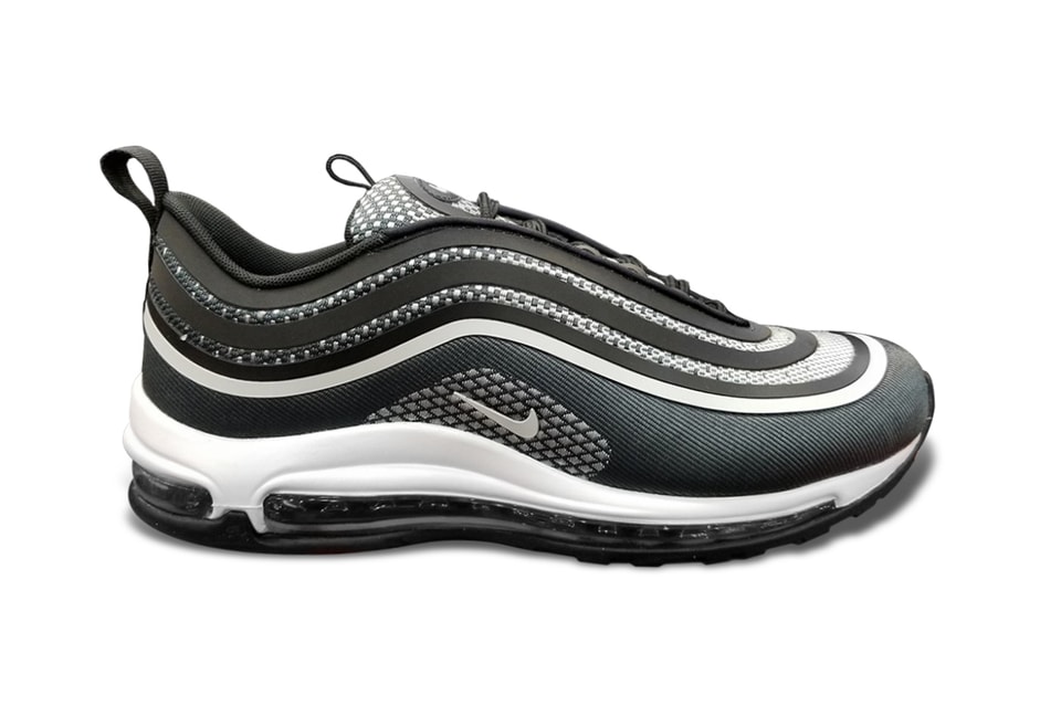 Nike air max 97 ultra trainers black black white Clearance