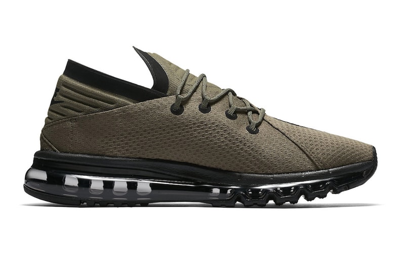 Nike Air Max Flair Black and Olive