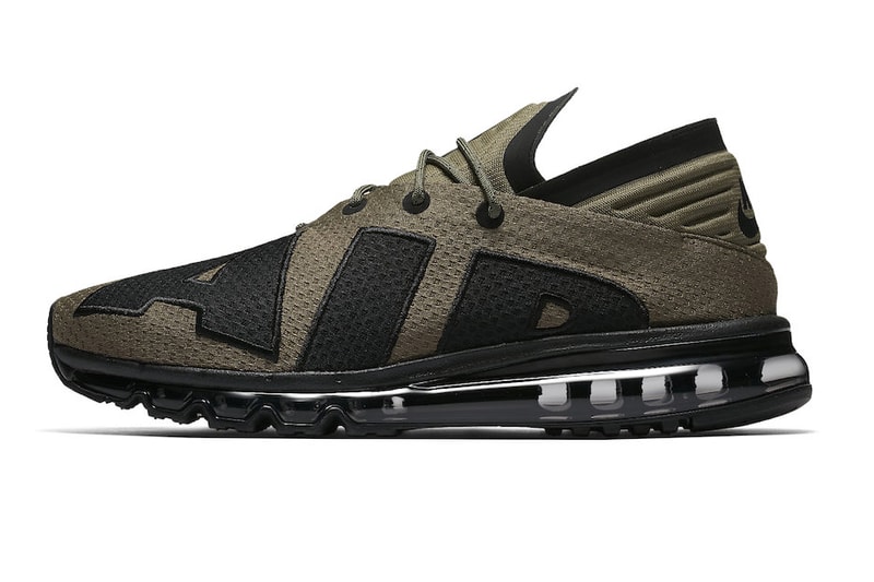 Nike Air Max Flair Black and Olive