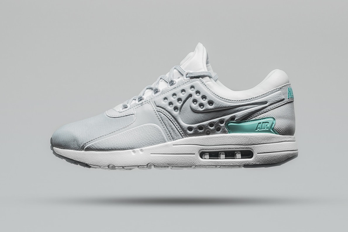 Nike Air Max Zero Pure Platinum Wolf Grey Sneakers Footwear Shoes Tinker Hatfield 2017 July Summer Release Info