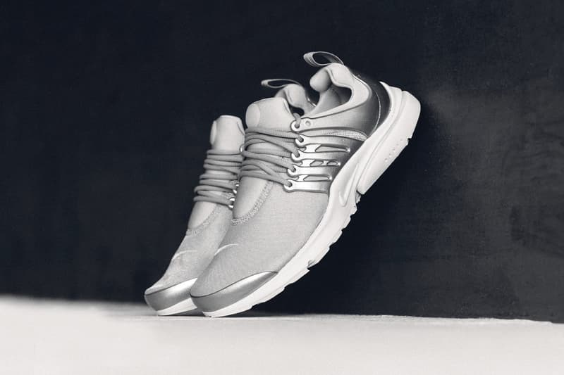 Nike Air Presto Metallic Silver Pure Platinum Sneakers Shoes Footwear 2017 Summer July Release Date Info Feature Sneaker Boutique