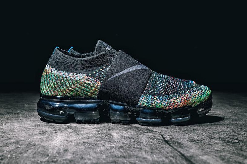Nike Air Vapormax Laceless Multicolor First Look Shoes Sneakers Footwear 2017 Preview