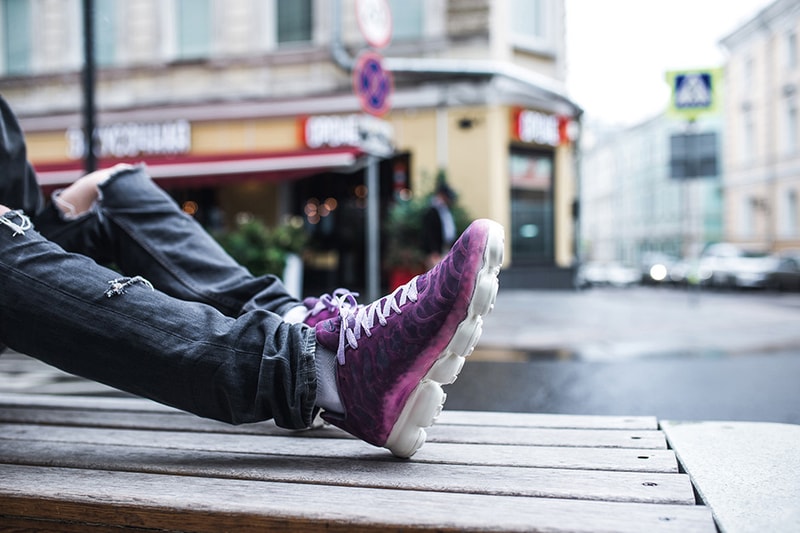 Nike Air VaporMax TN Custom Sneakerhead ru Hybrid Purple White Competition Winner swimming pool water ocean