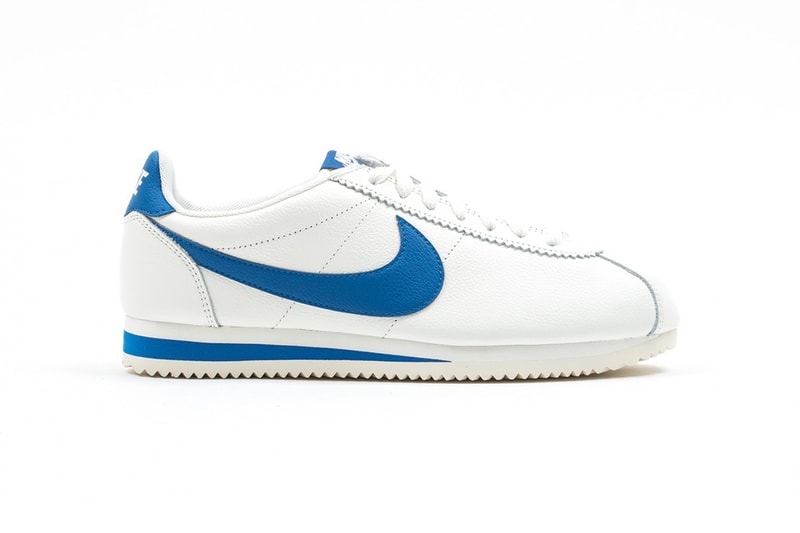 Nike Classic Cortez Leather SE Blue Jay Sail 45 Anniversary