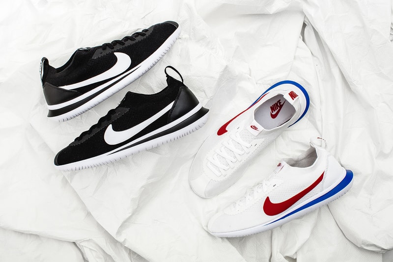 Nike Cortez Flyknit Release Date Info Black White Sneakers Footwear Shoes 2017 July