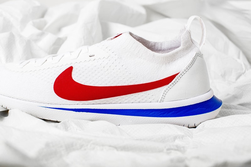 Nike Cortez Flyknit Release Date Info Black White Sneakers Footwear Shoes 2017 July
