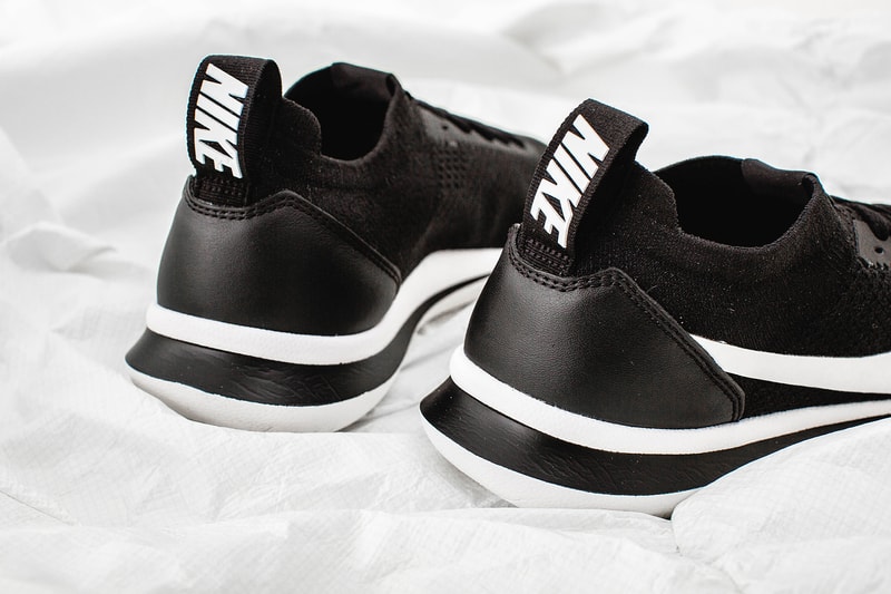 Nike Cortez Flyknit Release Date Info Black White Sneakers Footwear Shoes 2017 July
