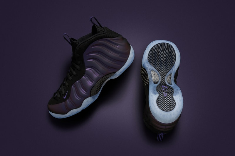 Nike Foamposite Eggplant