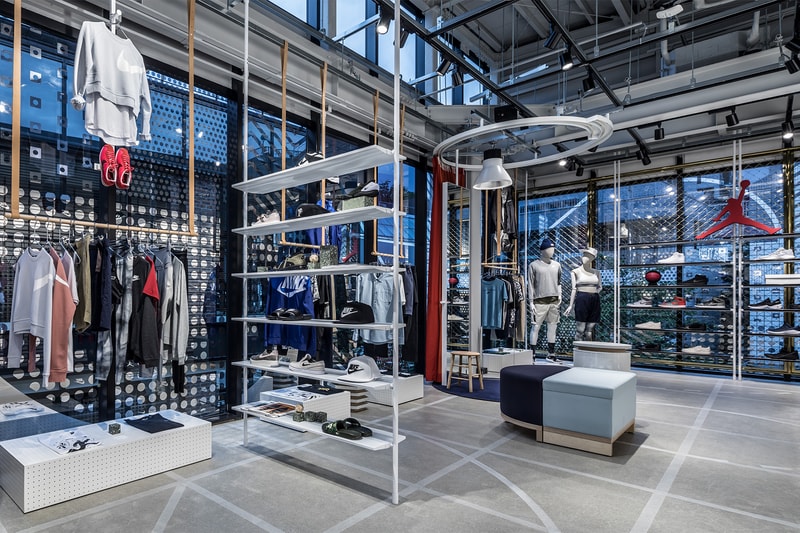 Nike Kicks Lounge Omotesando Japan Sneakers Shoes Footwear Store tokyo store retail inside