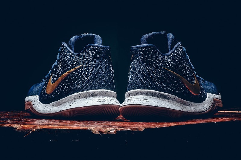 Nike Kyrie 3 Obsidian Metallic Gold Kyrie Irving Cleveland Cavaliers